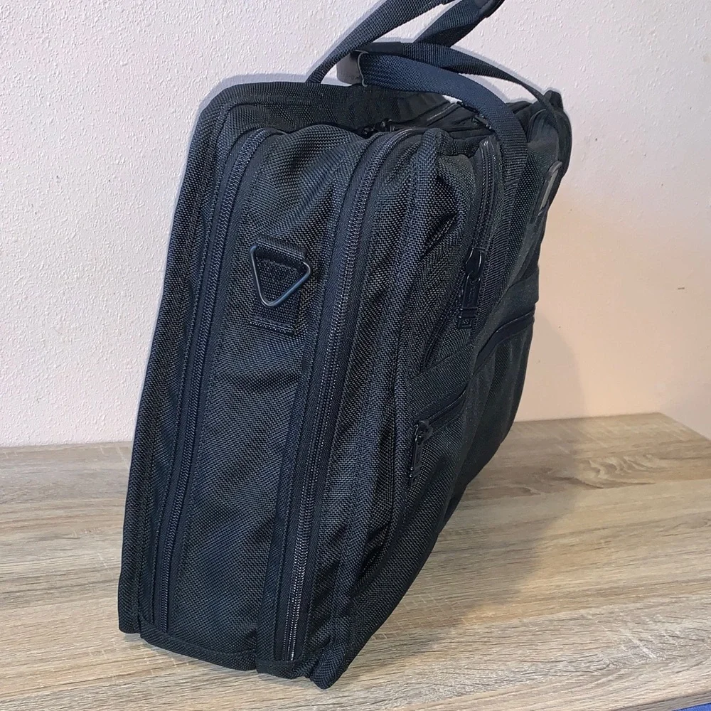 TUMI Black CANVAS Men's Briefcase